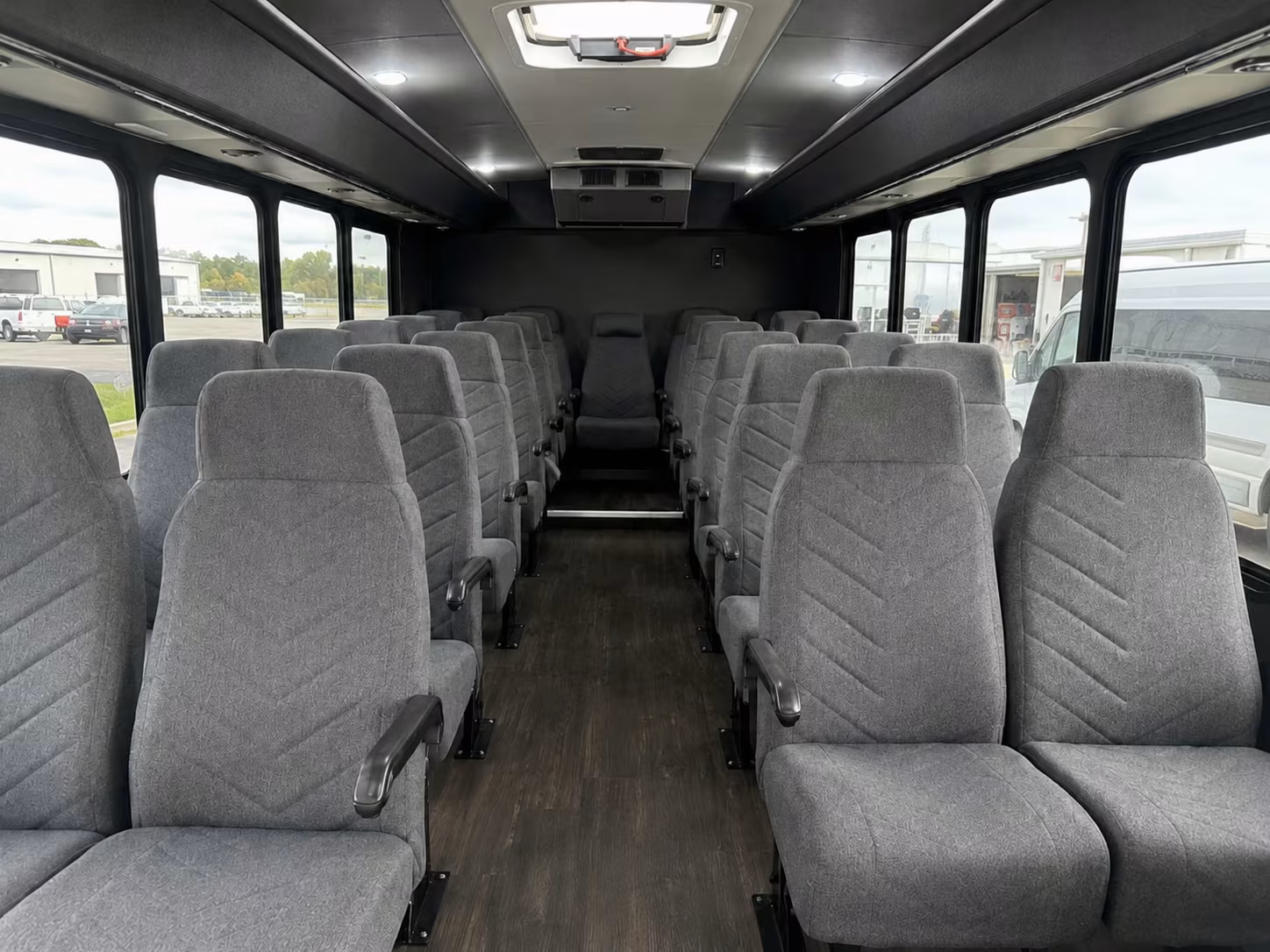 20 passenger minibus inside