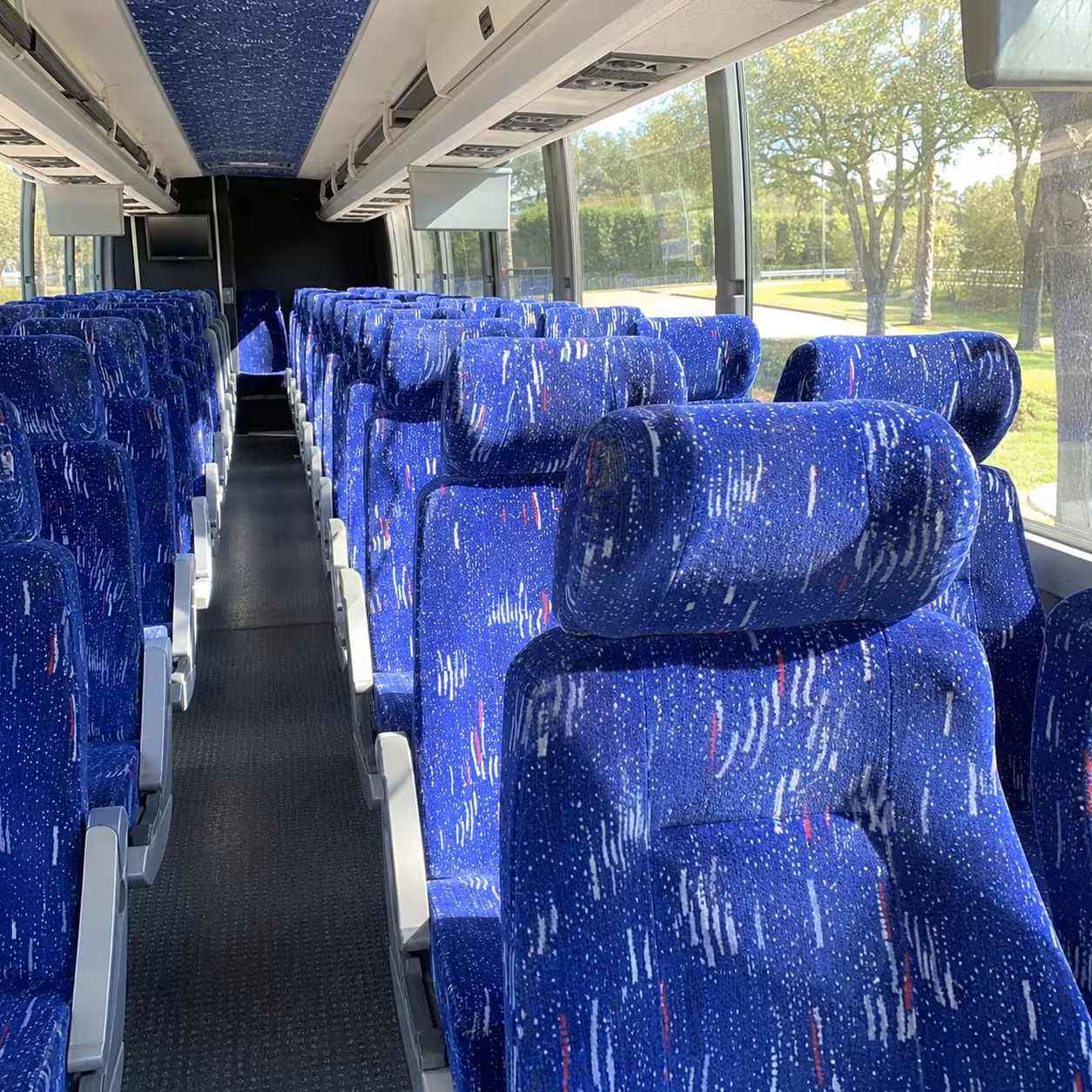 atlanta charter bus rentals for corporate events and team building