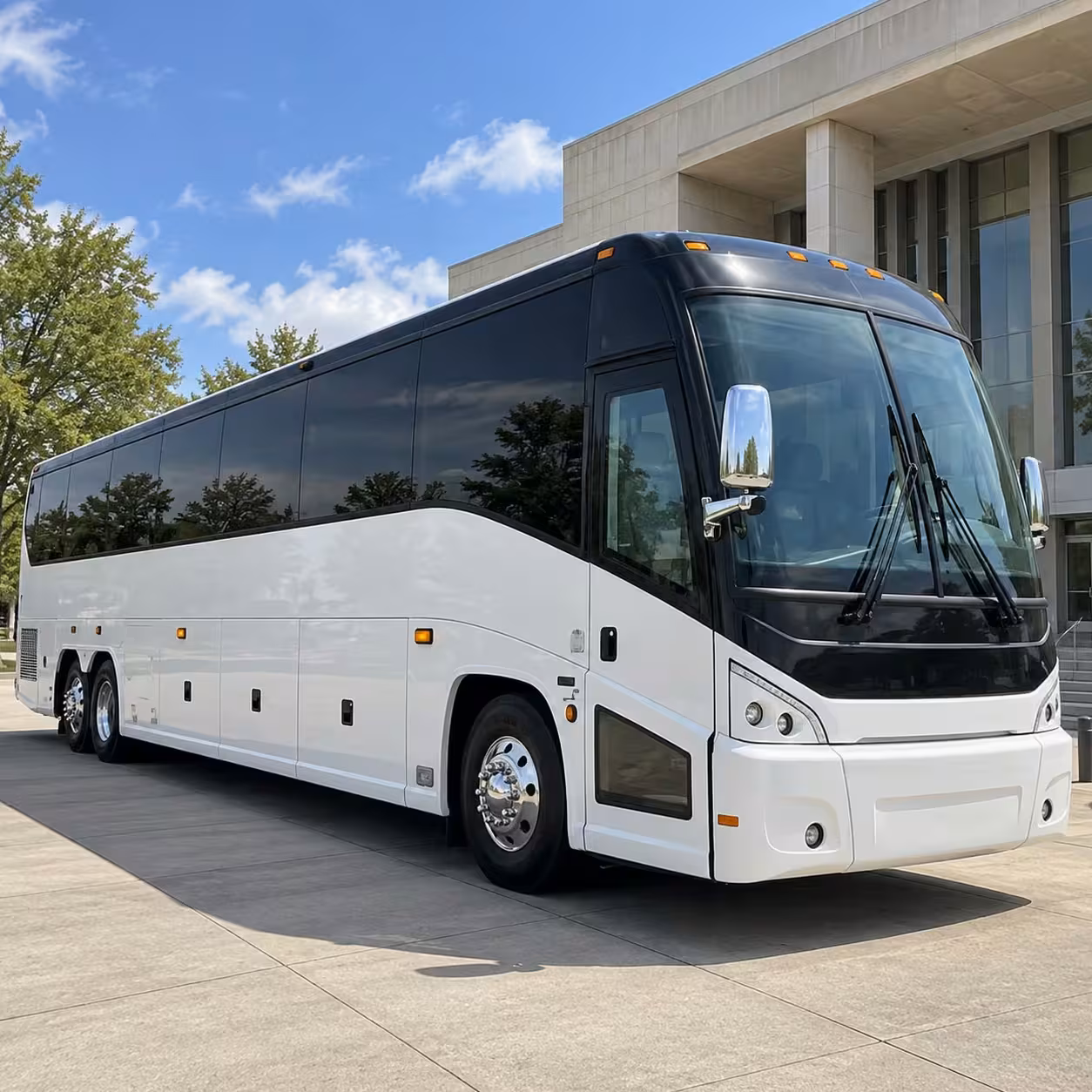 charter buses for large atlanta prom groups traveling together