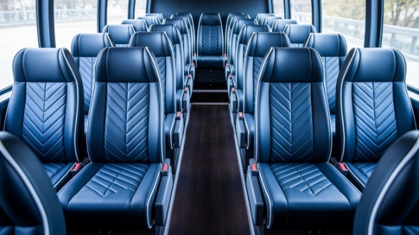 atlanta 20 passenger minibus inside