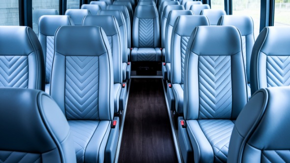 atlanta 30 passenger minibus inside