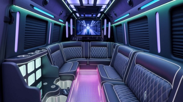 atlanta sprinter limo rental inside